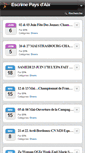 Mobile Screenshot of escrime-paysdaix.fr