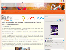 Tablet Screenshot of escrime-paysdaix.fr